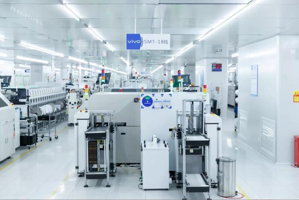 探廠Vivo手機SMT生產線,國產SMT貼片機依然不能市場化
